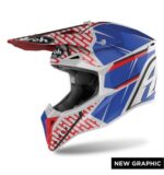 AIROH WRAAP IDOL RED/BLU GLOSS - Image 2