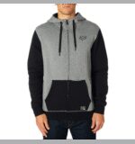 FOX WINOB ZIP FLEECE [HTR GRAPH] - Image 2