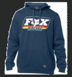 FOX THROWBACK PULLOVER FLEECE [NVY] - Image 3