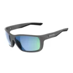 Injector Sunglasses Matte Gray - Smoke Blue Mirrored