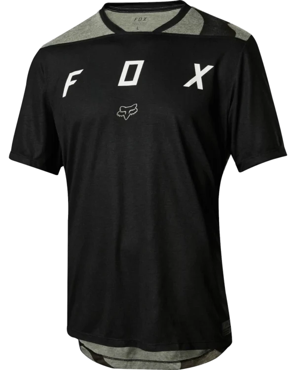 FOX INDICATOR SS MASH CAMO JERSEY [BLK]