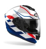 AIROH ST.501 FROST BLUE/RED GLOSS - Image 2