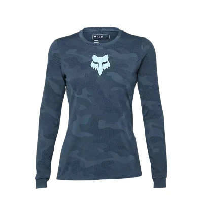 FOX W RANGER TRU DRI LS JERSEY [DRK VIN]