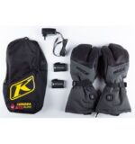 KLIM Tundra HTD Gauntlet Glove Black - Asphalt - Image 2
