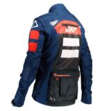 LEATT JACKET MOTO 4.5 X-FLOW BLU - Image 4