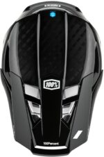 100% AIRCRAFT 2 Helmet Black/White - Image 3