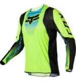 FOX 360 DIER JERSEY [FLO YLW] - Image 2