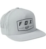 FOX BADGE SNAPBACK HAT [GRY]
