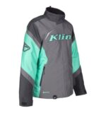 KLIM Spark Jacket Asphalt - Wintermint - Image 4
