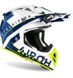 AIROH CASCA AVIATOR ACE AMAZE BLUE GLOSS - Image 2