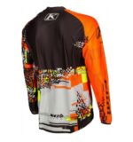 KLIM XC Lite Jersey Digital Chaos Orange - Image 2
