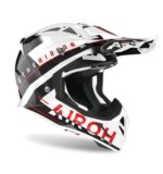 AIROH CASCA AVIATOR ACE AMAZE RED GLOSS - Image 2