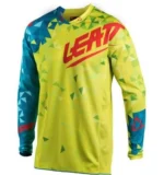 LEATT JERSEY GPX 4.5 LITE  LIME/TEAL