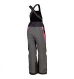 KLIM Strata Bib Asphalt - Knockout Pink - Image 2