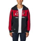 FOX HONDA ZIP FLEECE [BLK/RD] - Image 7