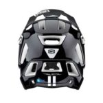 100% Trajecta Helmet W Fidlock Black/White - Image 3