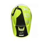 FOX YTH V1 SKEW HELMET, ECE [FLO YLW] - Image 3