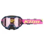 KLIM Viper Snow Goggle Raid Petrol Lt Pink Tint1