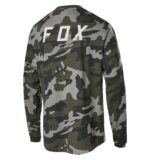 FOX RANGER DR LS FOX JERSEY [GRN CAM] - Image 4