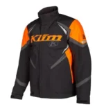 KLIM Keweenaw Jacket Black - Strike Orange