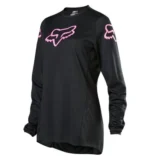 FOX WMNS 180 PRIX JERSEY [BLK/PNK]