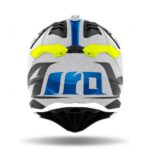 AIROH AIROH AVIATOR 3  WAVE SILVER GLOSS CHROME 2021 - Image 3