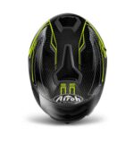 AIROH ST 701 SAFETY FULL CARBON YELLOW - Image 3