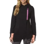 FOX CONTOURATION ZIP HOODY BLACK