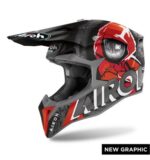 AIROH WRAAP ALIEN RED MATT - Image 3