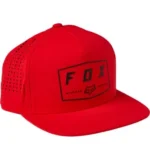 FOX BADGE SNAPBACK HAT [FLM RD]