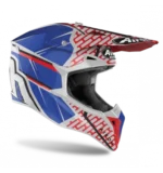 AIROH WRAAP IDOL RED/BLU GLOSS