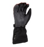 KLIM Powerxross Gauntlet Glove Black - Fiery Red - Image 2