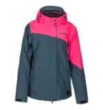 KLIM Allure Jacket Petrol - Knockout Pink - Image 2