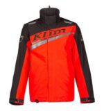 KLIM Kaos Jacket Black - High Risk Red - Image 2