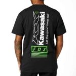 FOX KAWASAKI PREMIUM TEE BLK - Image 2