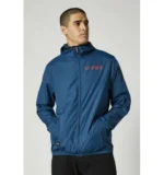 FOX FOX GLASSED WINDBREAKER [DRK INDO]
