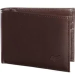 FOX BIFOLD LEATHER WALLET [BRN]