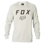 FOX LEGACY CREW FLEECE [LT GRY]