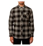 FOX LONGVIEW LTWT FLANNEL [HTR GRAPH] - Image 3