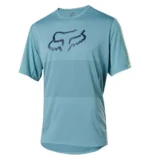 FOX RANGER SS FOXHEAD JERSEY [LT BLU]
