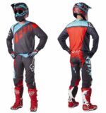 FOX MX-JERSEY FLEXAIR SECA JERSEY GREY/RED - Image 3