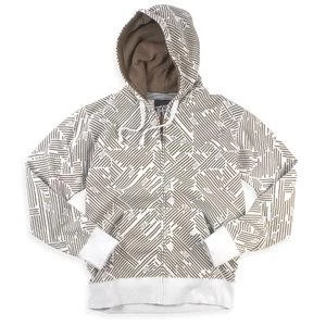 FOX M-E-HOODYS GEI ZIP HOODY WHITE