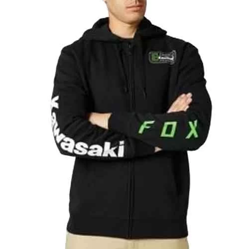FOX KAWI ZIP FLEECE [BLK]