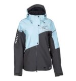 KLIM Alpine Jacket Asphalt - Crystal Blue - Image 2