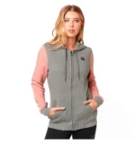 FOX EVERGLADE ZIP FLEECE [HTR GRAPH]
