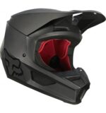 FOX FOX V1 MATTE HELMET, ECE [MT BLK] - Image 2