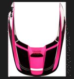 FOX V1 PRZM HELMET [BLK/PNK] - Image 4