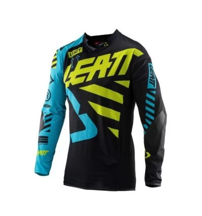 LEATT JERSEY GPX 5.5 ULTRAWELD BLACK/LIME