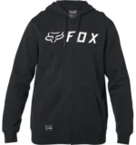 FOX FOX APEX ZIP FLEECE [BLK/WHT]