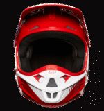FOX V1 RACE HELMET RED - Image 4